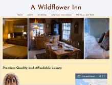 Tablet Screenshot of alaska-wildflower-inn.com